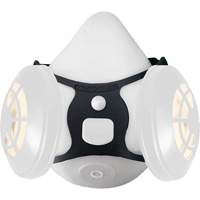 Ensemble de respirateur à demi-masque Comfort-Air<sup>MD</sup> 400Nx sans soupape d'expiration, Élastomère/Caoutchouc, Petit/Moyen SGX141 | Auto-Cam