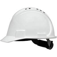 Casque de s&eacute;curit&eacute; &agrave; bordure courte North, CSA type 1, Suspension Rochet, Ventil&eacute; Auto-Cam
