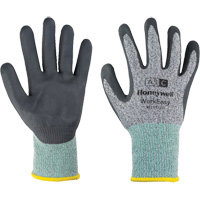 Gants de protection contre les coupures WorkEasy, Taille 6/T-petit, Calibre 13, Rev&ecirc;tement Mousse de nitrile, Enveloppe en PEHP/Fibre de verre, ASTM ANSI niveau A3/EN 388 niveau C Auto-Cam