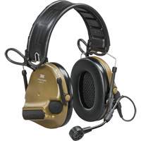 Casque VI NIB avec rail arc Peltor ComTac, Style Bandeau, 23 dB Auto-Cam