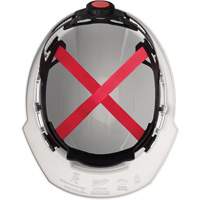 Front Brim Hardhat, Meets CSA Type 1, Ratchet Suspension, Non-Vented Auto-Cam