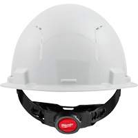 Front Brim Hardhat, Meets CSA Type 1, Ratchet Suspension, Vented Auto-Cam