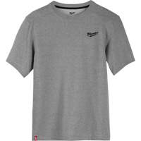 T-shirt de travail hybride, Hommes, Petit, Gris Auto-Cam
