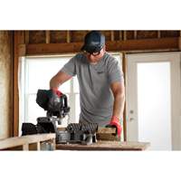 T-shirt de travail hybride, Hommes, Petit, Gris Auto-Cam