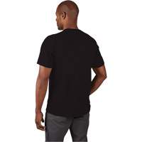 T-shirt de travail hybride, Hommes, Petit, Noir Auto-Cam