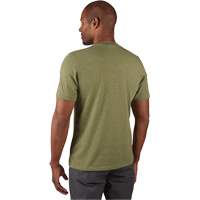 T-shirt de travail hybride, Hommes, Petit, Vert Auto-Cam