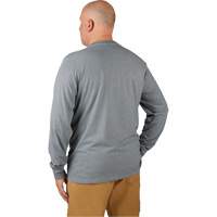 T-shirt de travail hybride, Hommes, Petit, Gris Auto-Cam