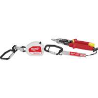 Quick-Connect Tool Lanyard, Retractable, Dual Carabiner Auto-Cam