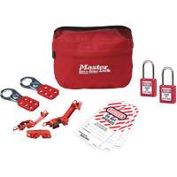 Basic Lockout Kit with Zenex Thermoplastic Locks, Electrical Kit, 11 Components Auto-Cam