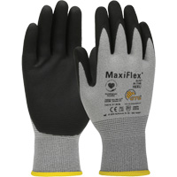 ATG MaxiFlex&reg; Elite Ultra Lightweight Touchscreen Compatible Gloves, Large, Nitrile Coating, 18 Gauge, Nylon Shell Auto-Cam