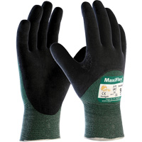 Gants sans coutures r&eacute;sistant aux coupures ATG MaxiFlex Cut, Taille Grand, Calibre 15, Rev&ecirc;tement Nitrile, Enveloppe en Fil technique, ASTM ANSI niveau A2/EN 388 niveau 3/EN 388 niveau B Auto-Cam