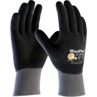 ATG MaxiFlex&reg; Ultimate Touchscreen Compatible Gloves, Large, Nitrile Coating, 15 Gauge, Nylon/Elastane Shell Auto-Cam