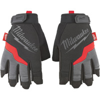 Performance Fingerless Gloves, Synthetic Palm, Size Small Auto-Cam