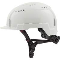 Front-Brim Helmet with Bolt Headlamp Mount, Ratchet Suspension Auto-Cam