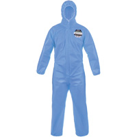 Safegard GP Coveralls, Medium, Blue, SMMS Auto-Cam