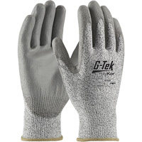 Gants r&eacute;sistants aux coupures G-Tek PolyKor, Taille T-petit, Calibre 13, Rev&ecirc;tement Polyur&eacute;thane, Enveloppe en Fil technique, ANSI/ISEA 105 niveau 3 Auto-Cam
