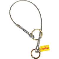 Cable Dual-Ring Adaptor, Tie-Off, Temporary Use Auto-Cam