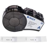 Aggressive Adhesive Multi-Purpose Labels with Ribbon, Black Auto-Cam