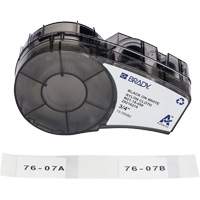 Aggressive Adhesive Multi-Purpose Labels with Ribbon, Black Auto-Cam