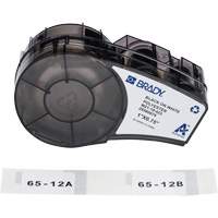 Harsh Environment Multi-Purpose Labels with Ribbon, Black Auto-Cam