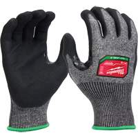 High-Dexterity Dipped Gloves, Size Small, 18 Gauge, Nitrile Coated, Polyethylene Shell, ASTM ANSI Level A6/EN 388 Level F Auto-Cam