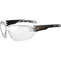 Skullerz VALI Frameless Safety Glasses, Clear Lens, Anti-Fog/Anti-Scratch, ANSI Z87+/Meets/Exceeds CSA Z94.3 Auto-Cam