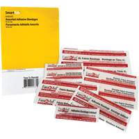 Recharge de bandages adh&eacute;sifs SmartCompliance, Assorti, Tissu/Plastique, Non st&eacute;rile Auto-Cam