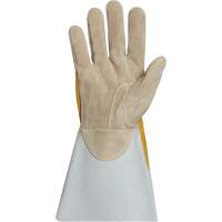 Endura&reg; TIG Welding Gloves, Grain Cowhide, Size Small/7 Auto-Cam