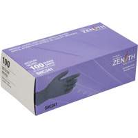 Medical Grade Disposable Gloves, Medium, Nitrile, 6-mil, Powder-Free, Black, Class 2 Auto-Cam