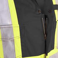 7702BKT FR-Tech&reg; Arc-Rated Coverall, Size 40 (Tall), Black, 10 cal/cm² Auto-Cam