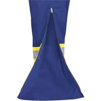7706 Combinaison ignifuge FR-Tech avec fermetures &agrave; glissi&egrave;re aux jambes, Taille 36, Bleu royal, 9,7 cal/cm² Auto-Cam