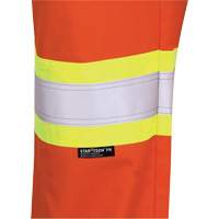 7763 FR-Tech&reg; 88/12 Arc Rated High-Visibility Safety Pants, 30, x 30, High Visibility Orange, 9.7 cal/cm² Auto-Cam