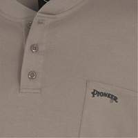331 FR Interlock Henley Shirt, Small, Beige Auto-Cam