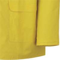 577J Veste imperm&eacute;able, Polyester/PVC, Petit, Jaune Auto-Cam