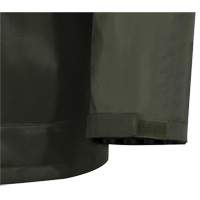 D8120J Manteau &agrave; capuchon ind&eacute;chirable Nailhead pour planteur d'arbres, Polyester/PVC, T-petit, Vert Auto-Cam