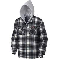 415BG Chemise &agrave; capuche matelass&eacute;e, Hommes, T-petit, Multicolore Auto-Cam