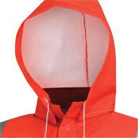 576J High-Visibility FR Rain Jacket, Small, High Visibility Orange Auto-Cam