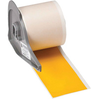 Ruban adh&eacute;sif permanent toutes saisons pour &eacute;tiquettes, Vinyle, Jaune, Largeur de 2" Auto-Cam