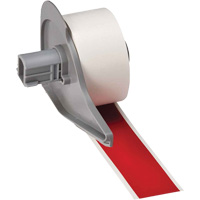 Ruban adh&eacute;sif permanent toutes saisons pour &eacute;tiquettes, Vinyle, Rouge, Largeur de 1" Auto-Cam