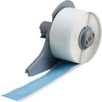 Ruban adh&eacute;sif permanent toutes saisons pour &eacute;tiquettes, Vinyle, Bleu, Largeur de 1" Auto-Cam
