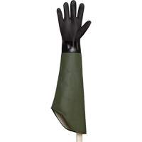 Chemstop Chemical-Resistant Gloves, PVC, Flock-Lined Inner Lining Auto-Cam