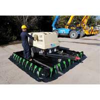 Berme Ultra-Containment Berm, Capacit&eacute; 179 gal. US, 4' la x 6' lo x 12" h, Paroi &agrave; piquets Auto-Cam
