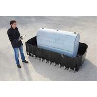 Conteneur de confinement flexible sans drain Ultra-275 Containment Sump, 102" lo x 48" la, 400 gal. US Capacit&eacute; Auto-Cam
