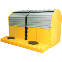 Trousse dextension sans drain pour Ultra-Hard Top Spill Pallets, 64" lo x 79" la x 62" h, Capacit&eacute; de charge 9000 lb Auto-Cam