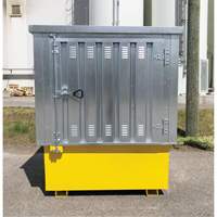 Couvercle rigide en acier Ultra-IBC, 71,1" lo x 83,1" la x 66,3" h, Capacit&eacute; de charge 5640 lb Auto-Cam