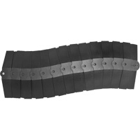 Medium Ultra-Sidewinder Cable Protection System&reg; with Endcaps, 33" x 9.8" x 1.4", 260 lbs. (0.13 tons) Auto-Cam