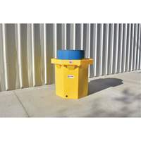 Ultra-Spill Collector &agrave; fond plat, 66 gal. US, Mobile Auto-Cam