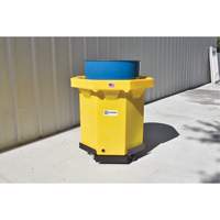 Ultra-Spill Collector &agrave; fond plat, 66 gal. US, Mobile Auto-Cam
