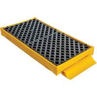 Ultra-Spill Deck flexible, &agrave; vessie, 2 barils, Capacit&eacute; de d&eacute;versement 88 gal. US, 48" x 27" x 5" Auto-Cam