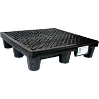 Ultra-Spill Pallet mod&egrave;le &eacute;conomique, 4 barils, Capacit&eacute; de d&eacute;versement 66 gal. US, 53" x 53" x 11,8" Auto-Cam